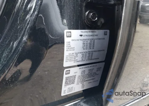 2025 GMC Sierra 1500 4Wd Standard Box Elevation With 3Sb z USA, uszkodzony, nr VIN 1GTRUCED6SZ279557